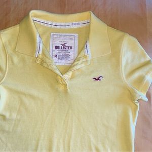 Y2K yellow polo
